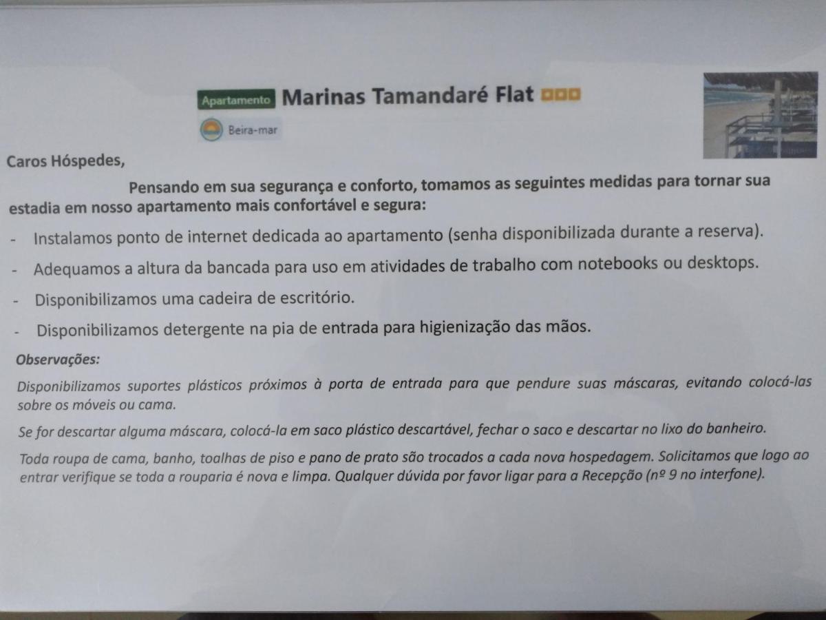 Marinas Tamandare Flat Daire Dış mekan fotoğraf